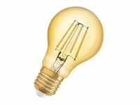 LEDVANCE LED-Vintage Lampe 1906, 6,5W, E27, 824, CL A Gold 1906
