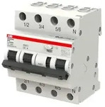 ABB DS203NCA-B16 - FI/LS-Schalter, 3P+N, 6kA, Typ A, B-16A, 30mA
