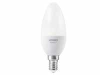 LEDVANCE LED-Lampe SMART+, Zigbee, 5W, E14, 2700K, dimmbar, matt