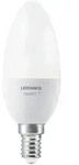 LEDVANCE LED-Lampe SMART+, Zigbee, 5W, E14, 2700K, dimmbar, matt