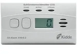 Kidde CO-Alarm X10-D.2, Kohlenmonoxidmelder mit Display, integrierte 10 Jahres