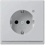 Jung SCHUKO-Steckdose mit LED-Orientierungslicht und Helligkeitssensor...
