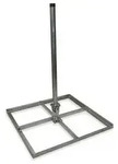 TELEVES Balkonst&auml;nder f&uuml;r 4 Betonplatten