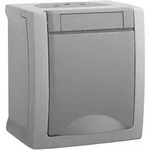 HHG PACIFIC Steckdose 1-fach (grau)