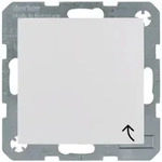 Berker SCHUKO-Steckdose mit Klappdeckel IP44 (polarwei&szlig;, gl&auml;nzend)