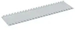 Hager VZ415 - Abdeckstreifen 219 mm lang, grau