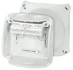 Hensel Kabelabzweigkasten DK 0606 G, 130 x 130 x 77 mm, IP 66,2,5-6 mm2