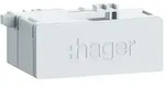 Hager ZZ45WAN2PP - RJ45-Buchse in Patch/Patch Ausf&uuml;hrung 180&deg; f&uuml;r WAN-Anwendung,