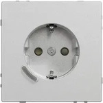 Merten Wiser SCHUKO-Steckdose 16A, System Design, Edelstahl (lackiert)