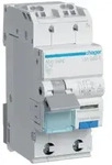 Hager ADS960D - FI/LS-Schalter, 1P+N, 6kA, Typ A, C-10A, 30mA, QuickConnect