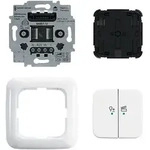 LED-Dimmer-Einsatz flex, 1-fach Komplettset mit 2-fach Bedienelement, Wireless