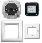 Busch-Jaeger Jalousie-Komfort-Timer, Komplettset Busch-balance&reg; SI (alpinwei&szlig;)