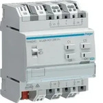 Hager TXA624C - Rollladen-/Jalousieaktor 4-fach KNX easy, 230V