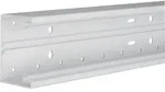 tehalit Br&uuml;stungskanal-Unterteil frontrastend/C-Profil Ger&auml;teeinbau, PVC, BR
