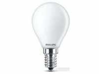 Philips LED-Tropfenlampe CorePro LEDLuster, 4,3W, 2700K, E14, matt, nicht dimmbar