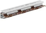 Hager KDN 363 N, Phasenschiene 3polig, 9 Platzeinheiten, 10mm2