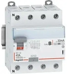 Legrand DX3 FI-Schutzschalter 40A, 30mA, Typ B, N-links, 4polig