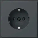 Gira SCHUKO-SteckdoseIP 20 (anthrazit)