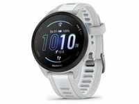 Forerunner 165 GPS-Smartwatch Sportuhr Dunstgrau/Steinweiss mit
