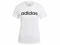 Loungewear Essentials Slim Logo T-Shirt Damen Weiß-L