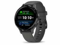 Venu 3S GPS-Smartwatch Sportuhr Kieselgrau/Schiefergrau mit