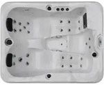 TroniTechnik&reg; Outdoor Whirlpool Spa ENNA 200cm x 160cm mit Heizung,...