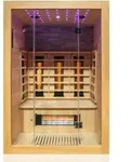 Dewello&reg; Infrarotkabine Infrarotsauna MILTON 135cm x 105cm inkl. 6