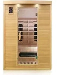 Dewello&reg; Infrarotkabine Infrarotsauna LAVAL PLUS 135cm x 105cm inkl. 7