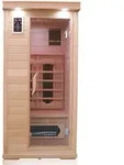 Dewello&reg; Infrarotkabine Infrarotsauna WINDSOR 90cm x 90cm inkl. 4...