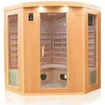 Dewello&reg; Infrarotkabine Infrarotsauna HALEY 160cm x 160cm inkl. 8 Keramikstrahler,