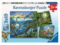 Puzzle - Faszination Dinosaurier - 3 x 49 Teile