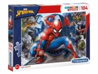 Supercolor Puzzle - Marvel Spiderman, 104 Teile