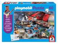 PLAYMOBIL® Puzzle, Piraten, 60 Teile, mit Original Figur