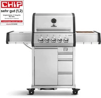 BURNHARD 946622, BURNHARD EARL Premium-Gasgrill 3-Brenner Edelstahl