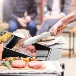 BURNHARD 941051, BURNHARD Grillzange Akazienholz