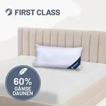 G&auml;nsedaunenkissen &raquo;FIRST CLASS&laquo; &ndash; 60% G&auml;nsedaunen, 40% G&auml;nsefedern,...