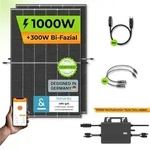 PiE POWER 1000W BALKONKRAFTWERK - 5m (+10&euro;) / Garten & Flachdach