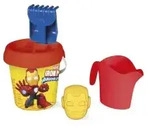 Smoby Iron Man Eimergarnitur mit Gie&szlig;kanne