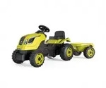 Smoby Traktor Farmer XL Gr&uuml;n mit Anh&auml;nger