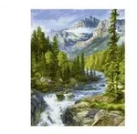 Rocky Mountains Malen nach Zahlen