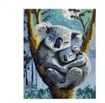Koala mit Baby Malen nach Zahlen