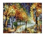 Spaziergang im Herbst 24 x 30 cm &ndash; Malen nach Zahlen