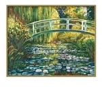 Seerosenteich nach Claude Monet (1840-1926) Malen nach Zahlen
