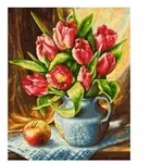 Tulpenstrau&szlig; Malen nach Zahlen