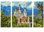 Schloss Neuschwanstein Malen nach Zahlen