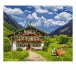 Bergbauernhof Malen nach Zahlen