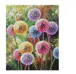 Bl&uuml;tenfeuerwerk 40 x 50 cm &ndash; Malen nach Zahlen