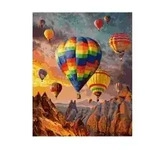 Hei&szlig;luftballons Malen nach Zahlen