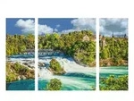 Naturschauspiel Rheinfall Malen nach Zahlen