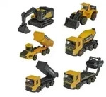 Volvo Construction 3-teiliges Set, 2-sort. | Lieferung 1 Set - Zufallsauswahl